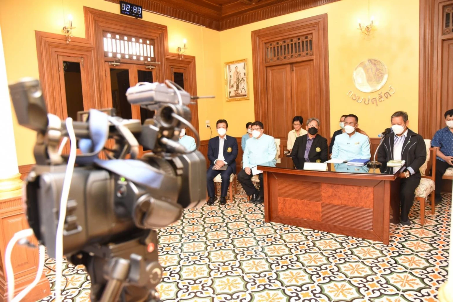 คณะทำงานด้านวิชาการฯ แถลงพบ ASF ในสุกรจากโรงฆ่าจังหวัดนครปฐม