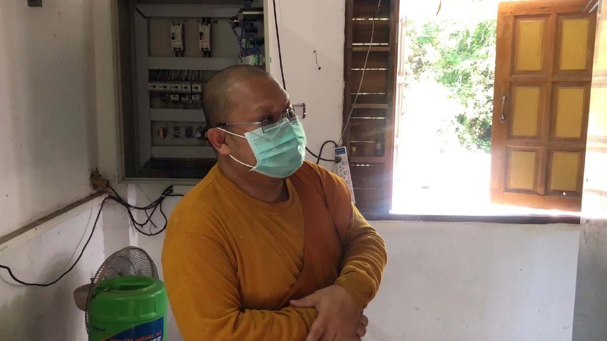 วิกฤตเตาเผาศพ "โควิด-19" วัดเขาโพธิ์ทอง ใกล้พังหลังรับจัดการฟรีนานนับปี