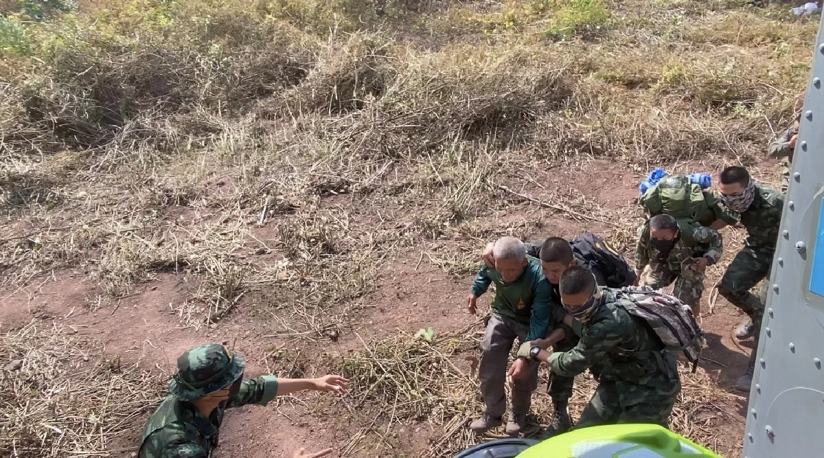 พบตัวแล้ว ชาวบ้าน "หายตัวในป่าลึก"  นาน 6 วัน อยู่ห่างจากแคมป์ที่พักแค่ 2 กม.