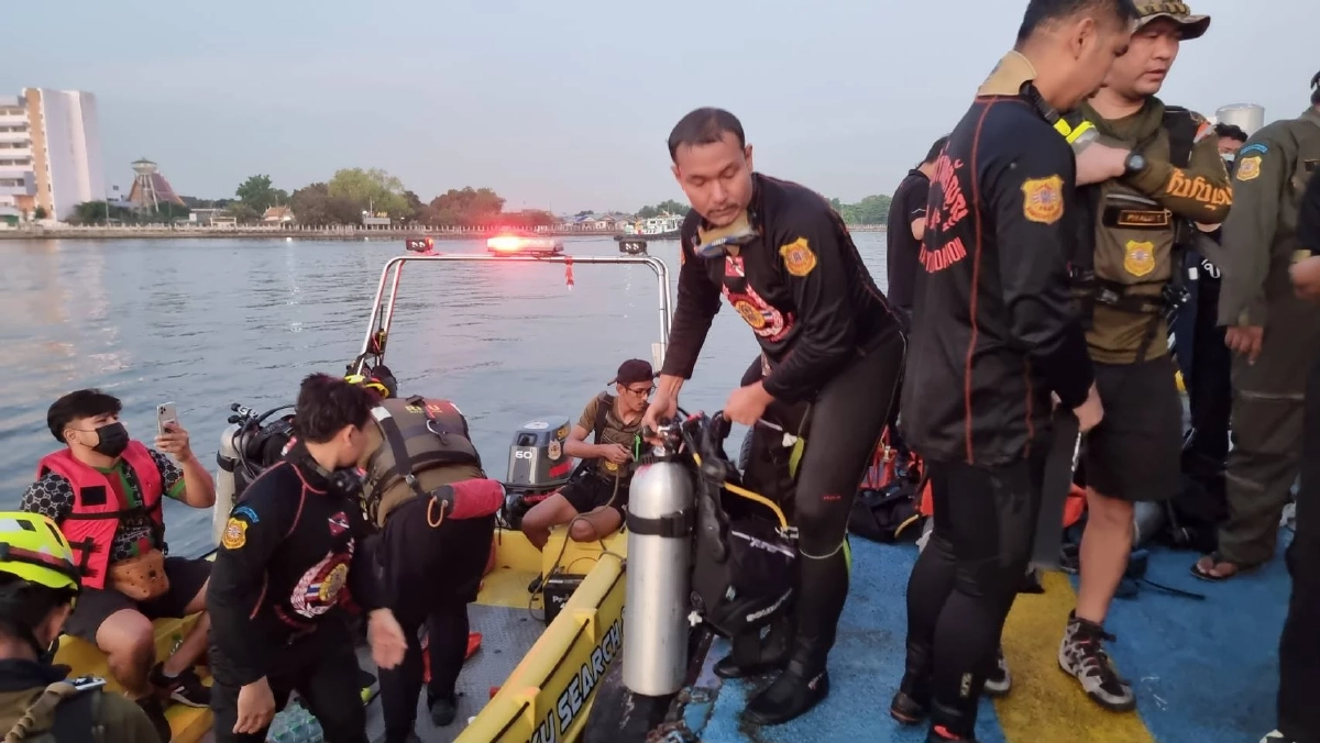 น้ำแรงมาก กู้ภัยพึ่งสิ่งศักดิ์สิทธิ์ โปรยเหรียญ ขอให้พบร่าง "แตงโม นิดา"