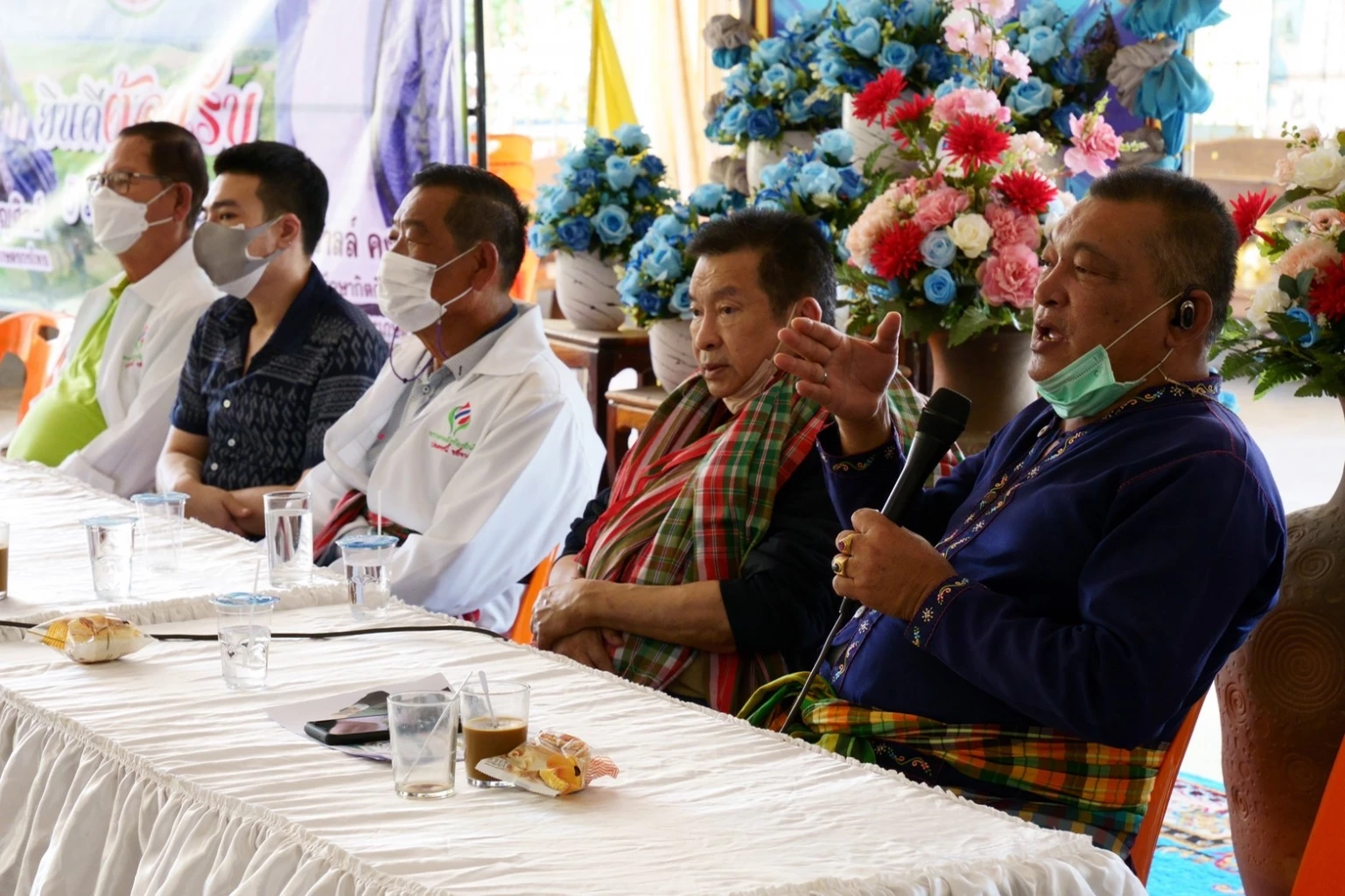 กว่า 200 รายรับฟังนโยบายพรรคพลังท้องถิ่นไท จาก "ชัช เตาปูน"