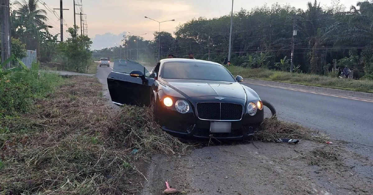 ตร.ท้ายเหมือง แจ้งข้อหา "ไฮโซปลาวาฬ" ขับรถประมาท ทำทรัพย์สินผู้อื่นเสียหาย