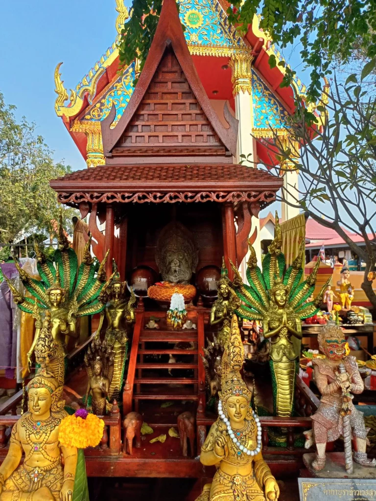 ศรัทธาแห่งพญานาควัดทรงกุศล "เศียรพ่อปู่พญาอนันตนาคราช" อายุกว่า 1,000 ปี