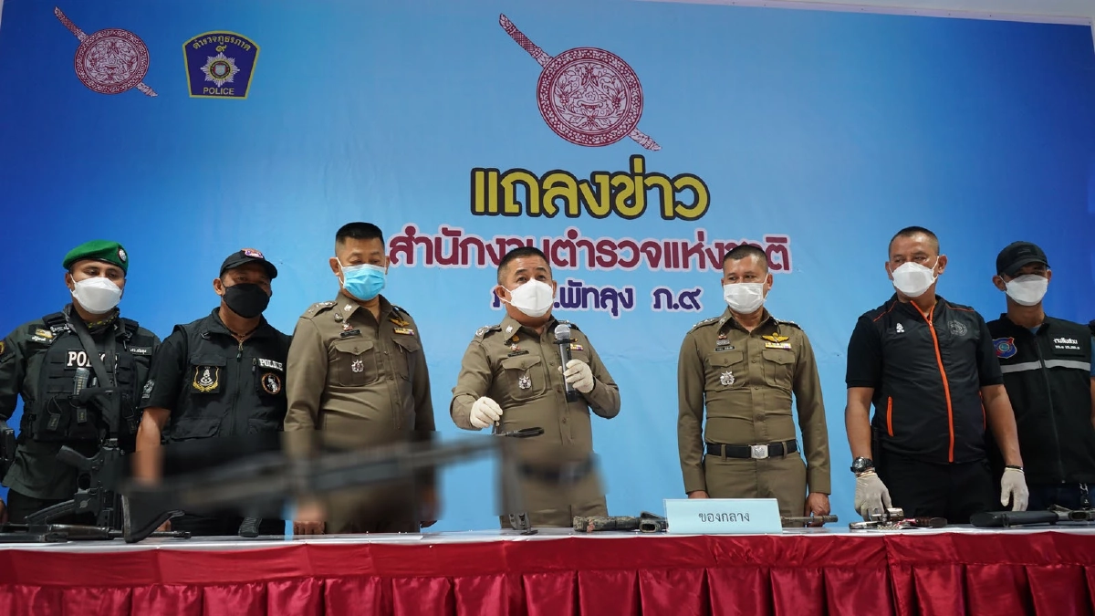 "บิ๊กใหม่" นำยึด "อาวุธปืนสงคราม"  แก๊ง "ฉุย รักจันทร์ " หลังเจ้าตัวรับสารภาพ