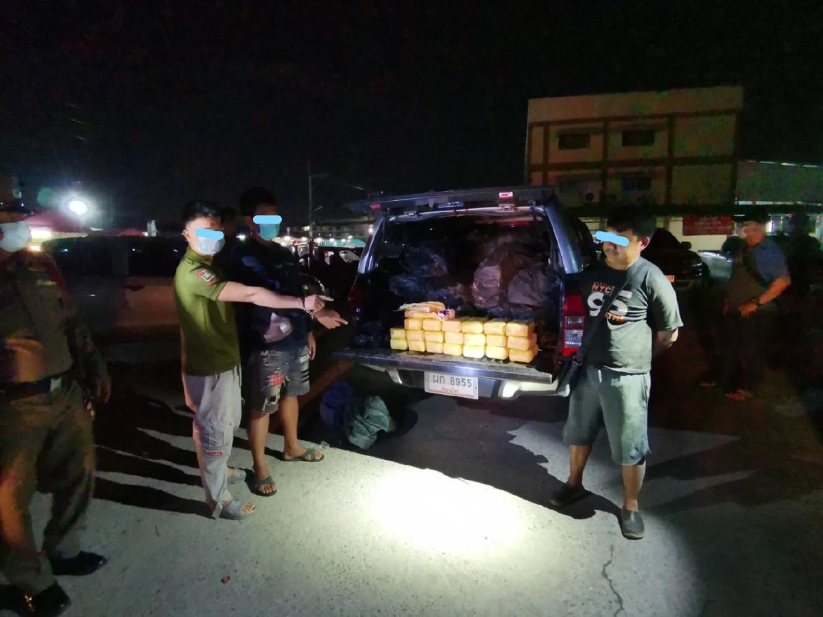 "บิ๊กดาต้า" บช.ปส.เริ่มแผลงฤทธิ์ รวบ 3 ผู้ต้องหา ลอบขนยาบ้า 6 ล้านเม็ด