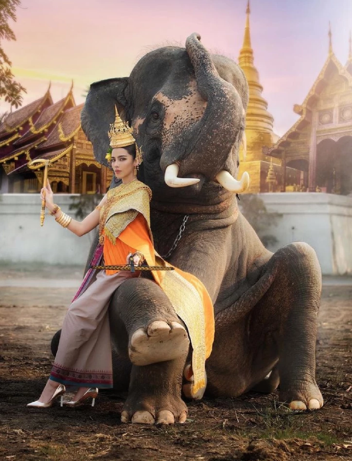 "จีน่า วิรายา" แปลงโฉมเป็น "นางกิริณีเทวี" พร้อมแคปชั่นถึงหวานใจหรือเปล่า?