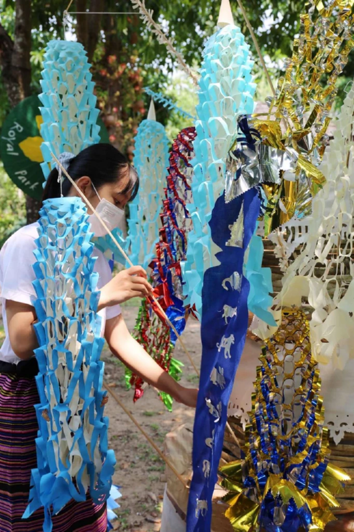 อุทยานหลวงฯ ชวนไหว้พระขอพร ผ่อดอกไม้บาน สืบฮีตสานฮอย ป๋าเวณี \"ปี๋ใหม่เมือง\"