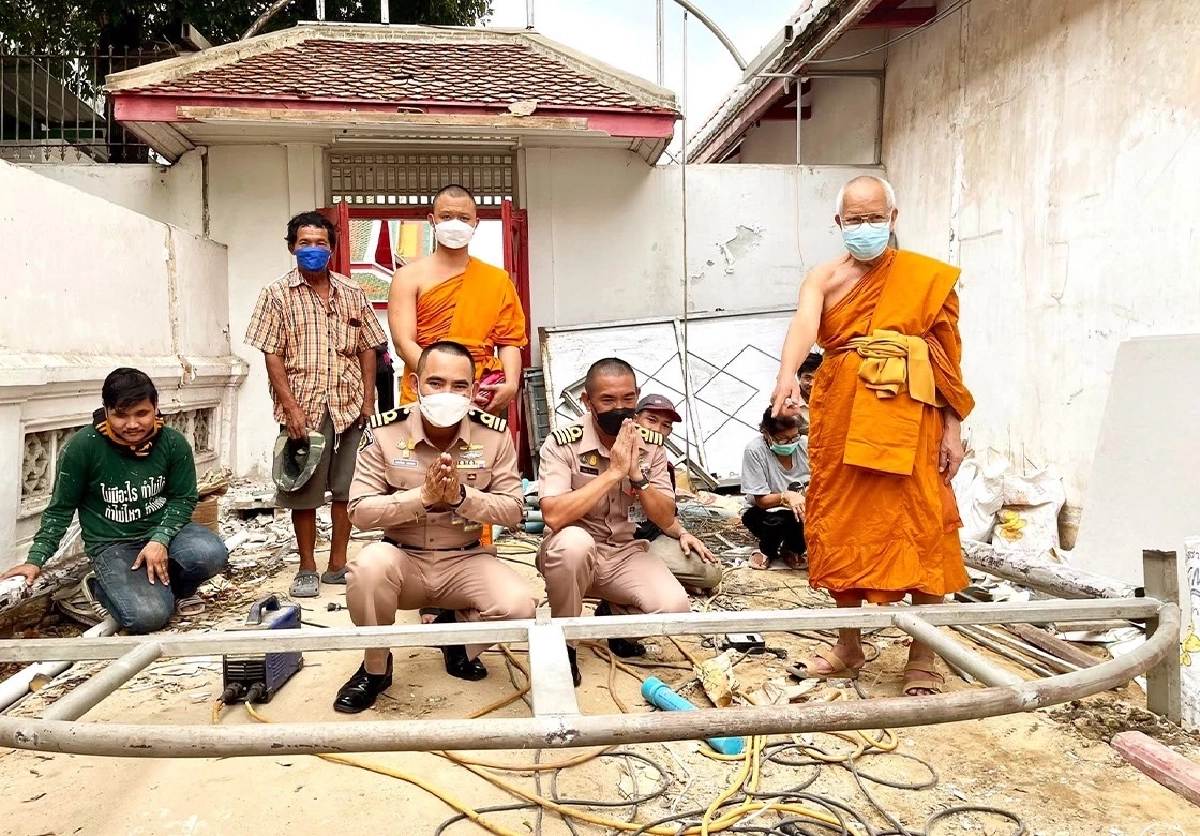 "พญายักษ์" วัดแจ้ง รุ่นมหาบารมี ร่วมบุญสมทบทุนโครงการบูรณะ วัดอรุณฯ
