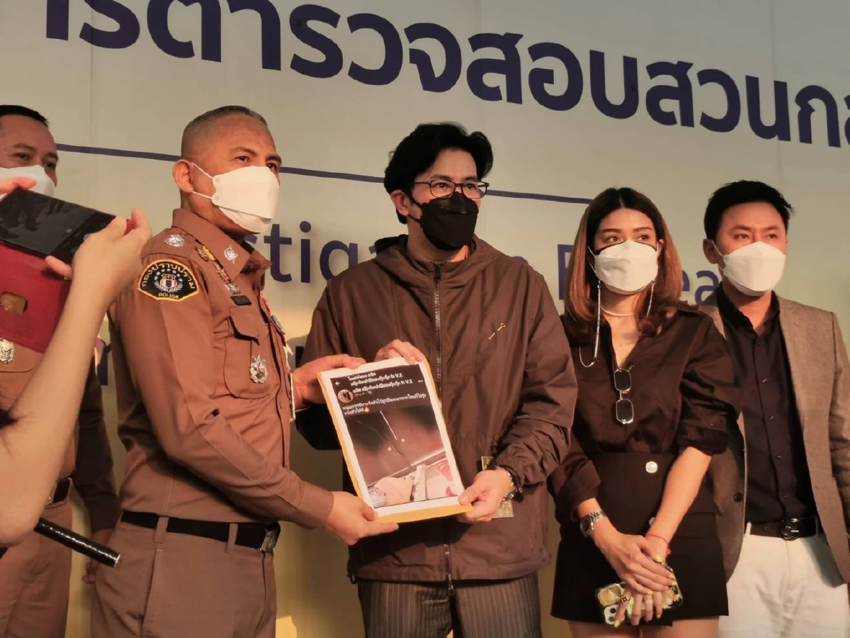 “หนุ่ม กรรชัย” ควง แจง ชวนชื่น ร้องกองปราบให้ดำเนินคดีกับ บังแจ็ค หลายข้อหา