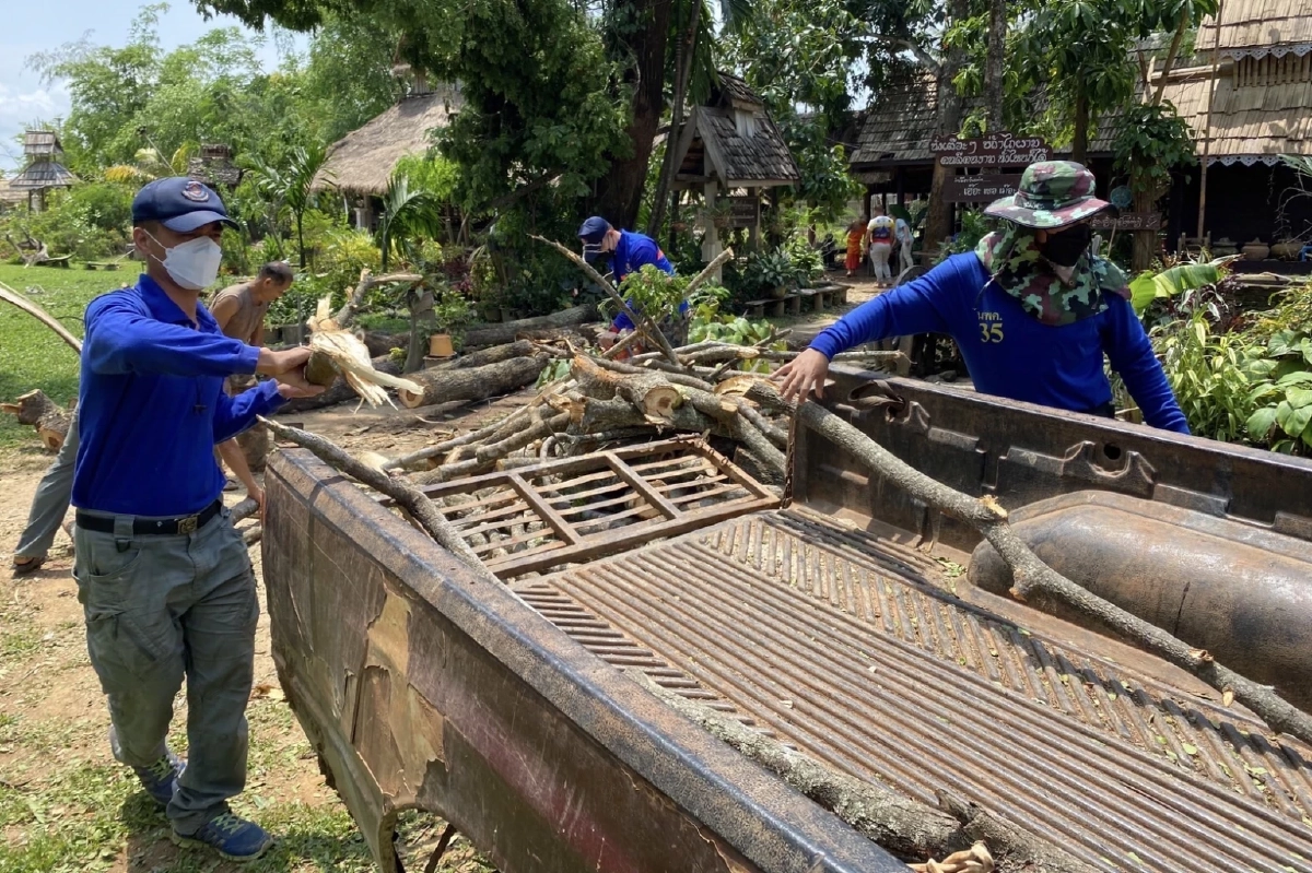 พื้นที่เสี่ยง "ภาคเหนือ" ยังต้องระวัง ลมกระโชกแรง และลูกเห็บตกบางแห่ง 