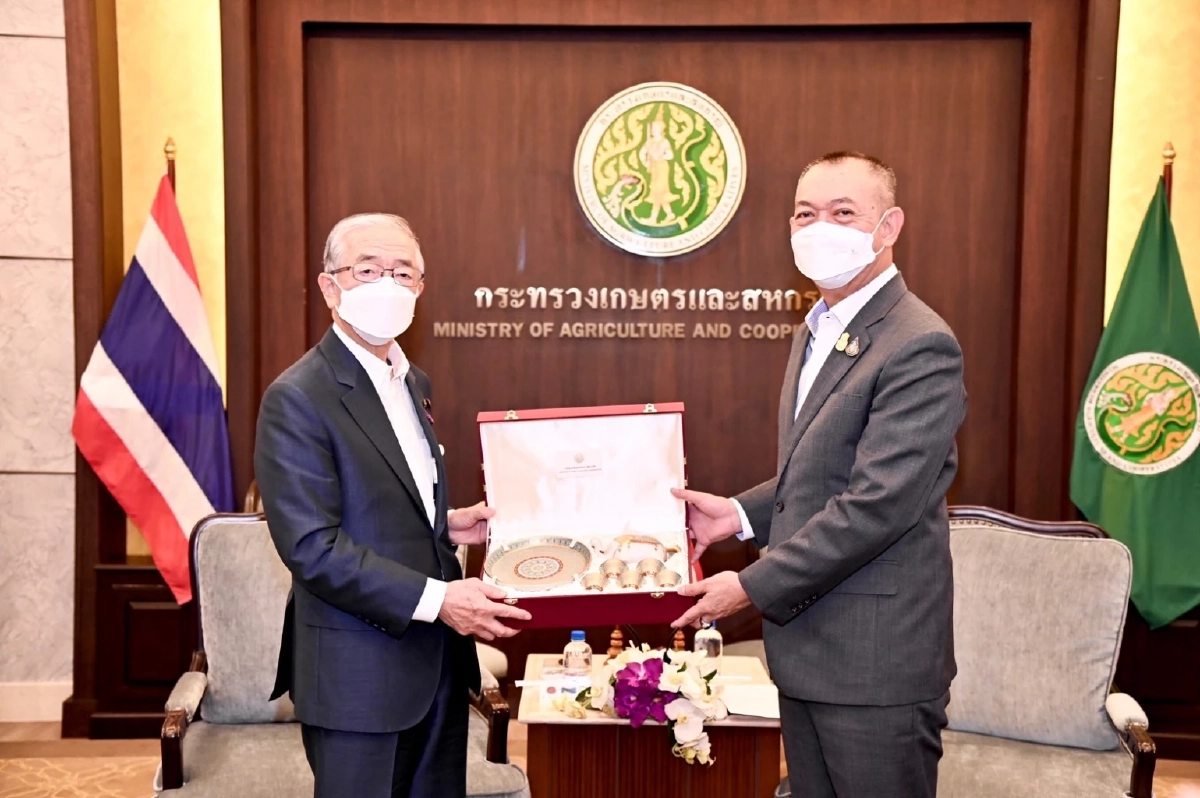 สองรัฐมนตรีเกษตร ไทย-ญี่ปุ่น ผนึกกำลังดันส่งออก "สินค้าเกษตรไทย"