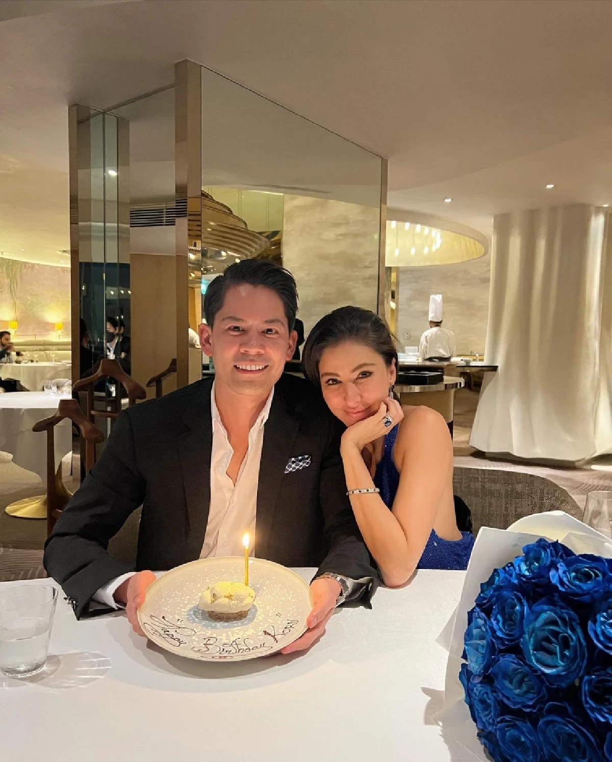 สวย เซ็กซี่มาก "ศรีริต้า" เปิดหลังแซ่บๆ อวยพรวันเกิดสามี สุดหรูโรแมนติก