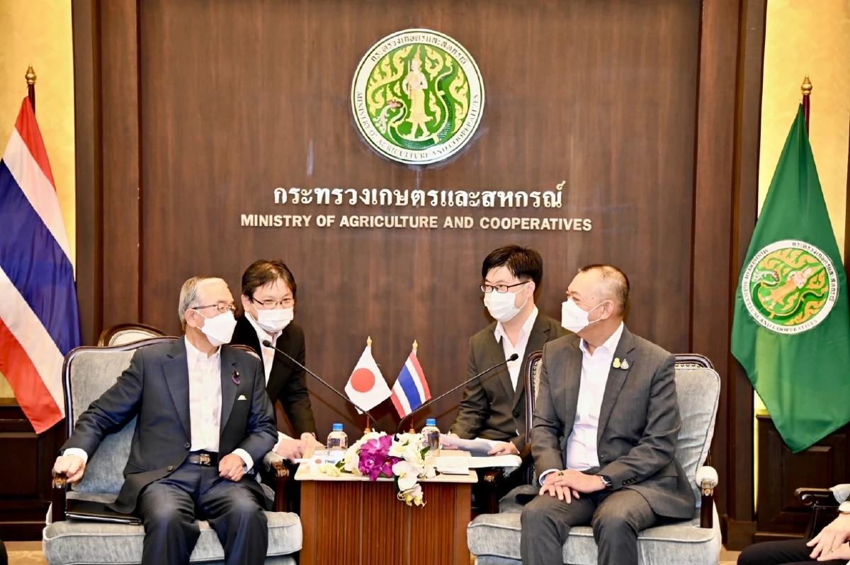 สองรัฐมนตรีเกษตร ไทย-ญี่ปุ่น ผนึกกำลังดันส่งออก "สินค้าเกษตรไทย"