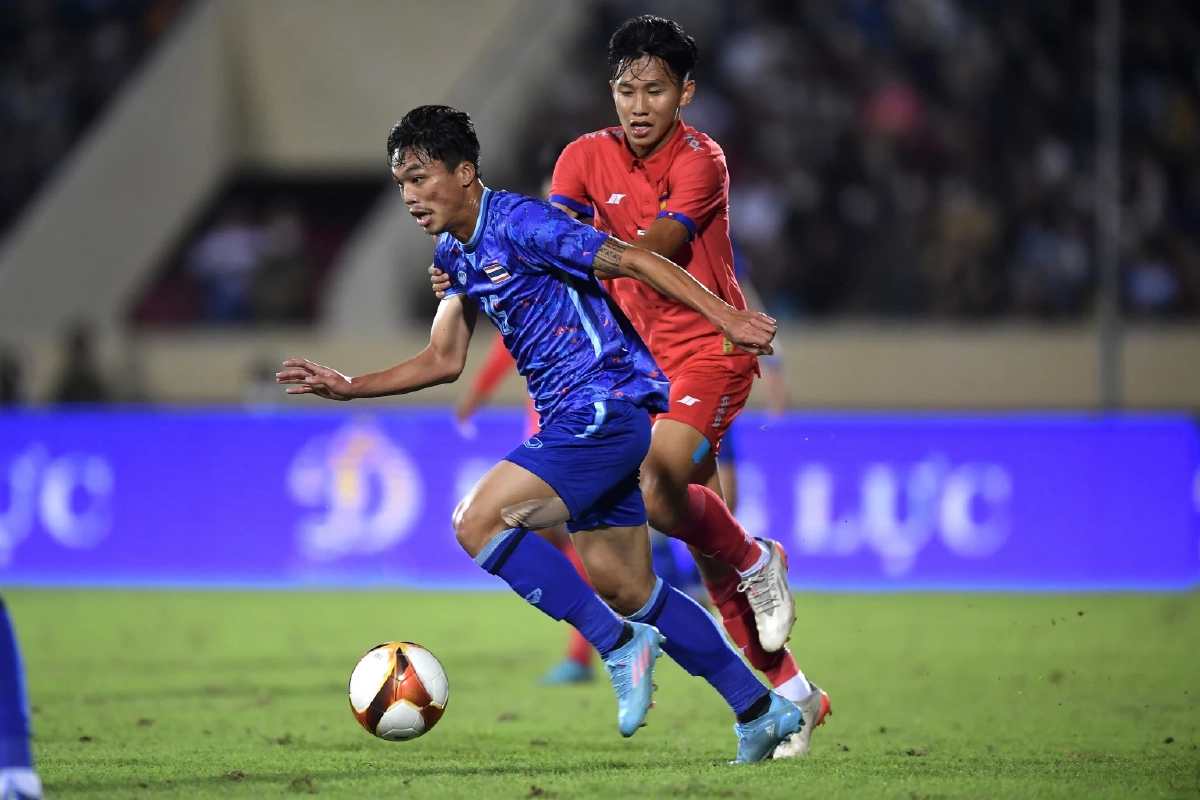 "ฟุตบอลทีมชาติไทย" เก็บชัย  สปป.ลาว ยึดจ่าฝูงกลุ่ม - ลิ่ว 4  ทีม "ซีเกมส์ 2021"