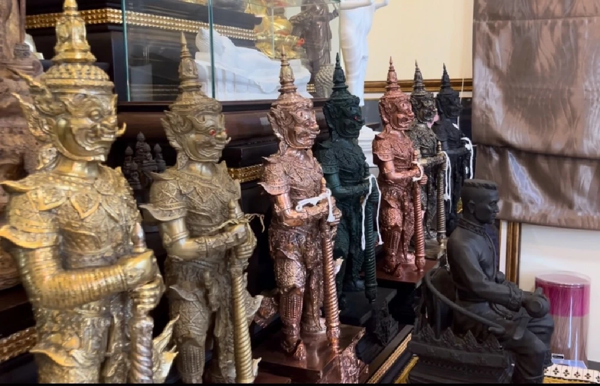 ตามมา พาไปดูสวนเจตรรถ องค์ "ท้าวเวสสุวรรณ" สมุทรสงคราม (มีคลิป)