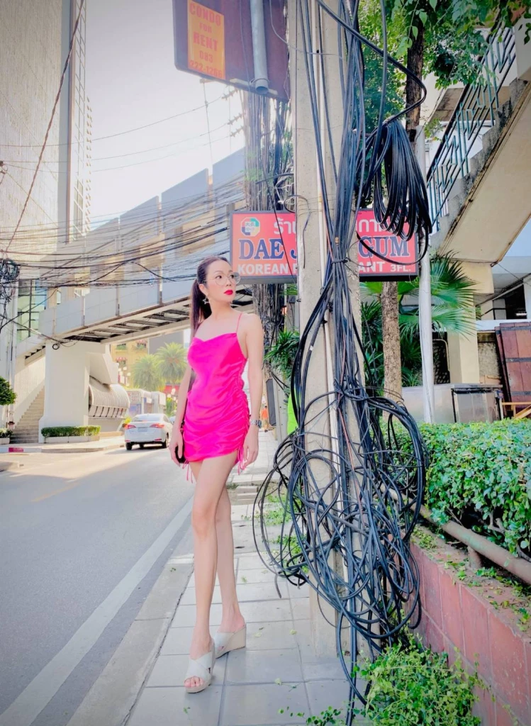 "อ๋อมสกาวใจ"ขอบคุณ "การไฟฟ้านครหลวง"เก็บสายสื่อสารหลังแจ้งไปเพียง1วัน