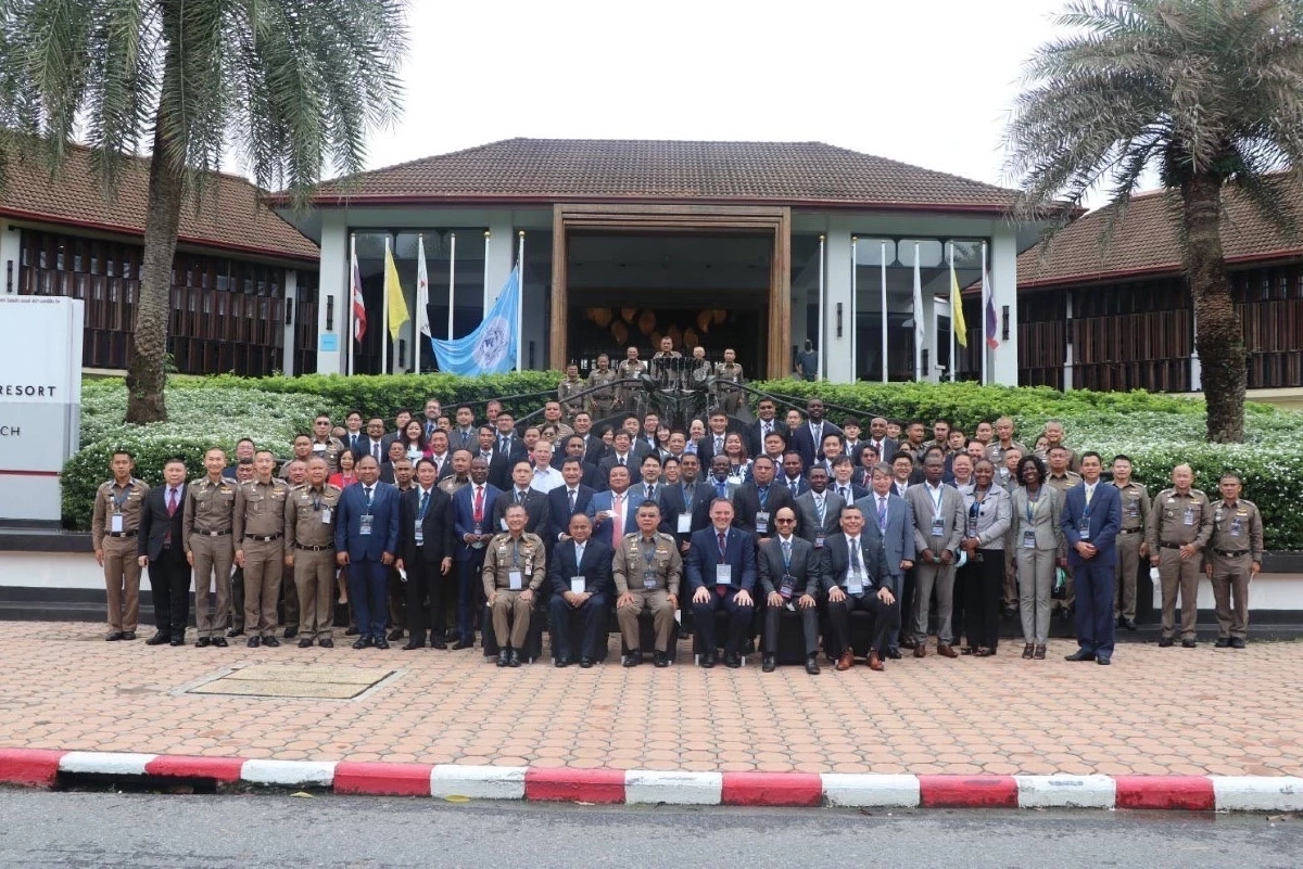"บิ๊กเด่น" รอง ผบ.ตร.จับมือตำรวจสากล หารือแนวทางปราบปรามโจร "ออนไลน์"