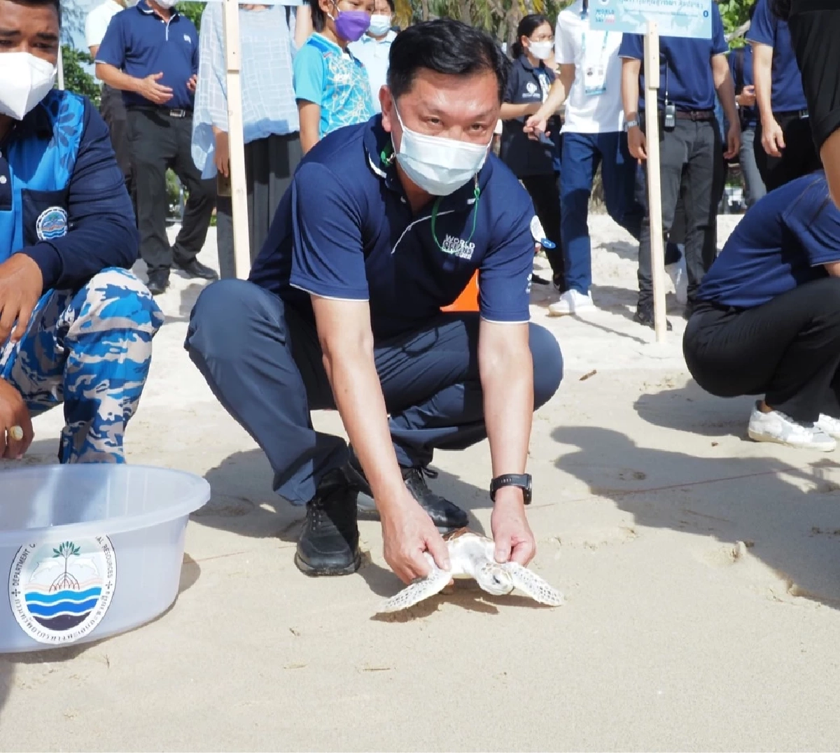 “วราวุธ” ปลื้ม!! ประชาชนร่วมแสดงพลังอนุรักษ์กอบกู้ทะเลไทย “กรมทะเล” จัดใหญ่ “วันทะเลโลก” 10 จังหวัดทั่วประเทศ