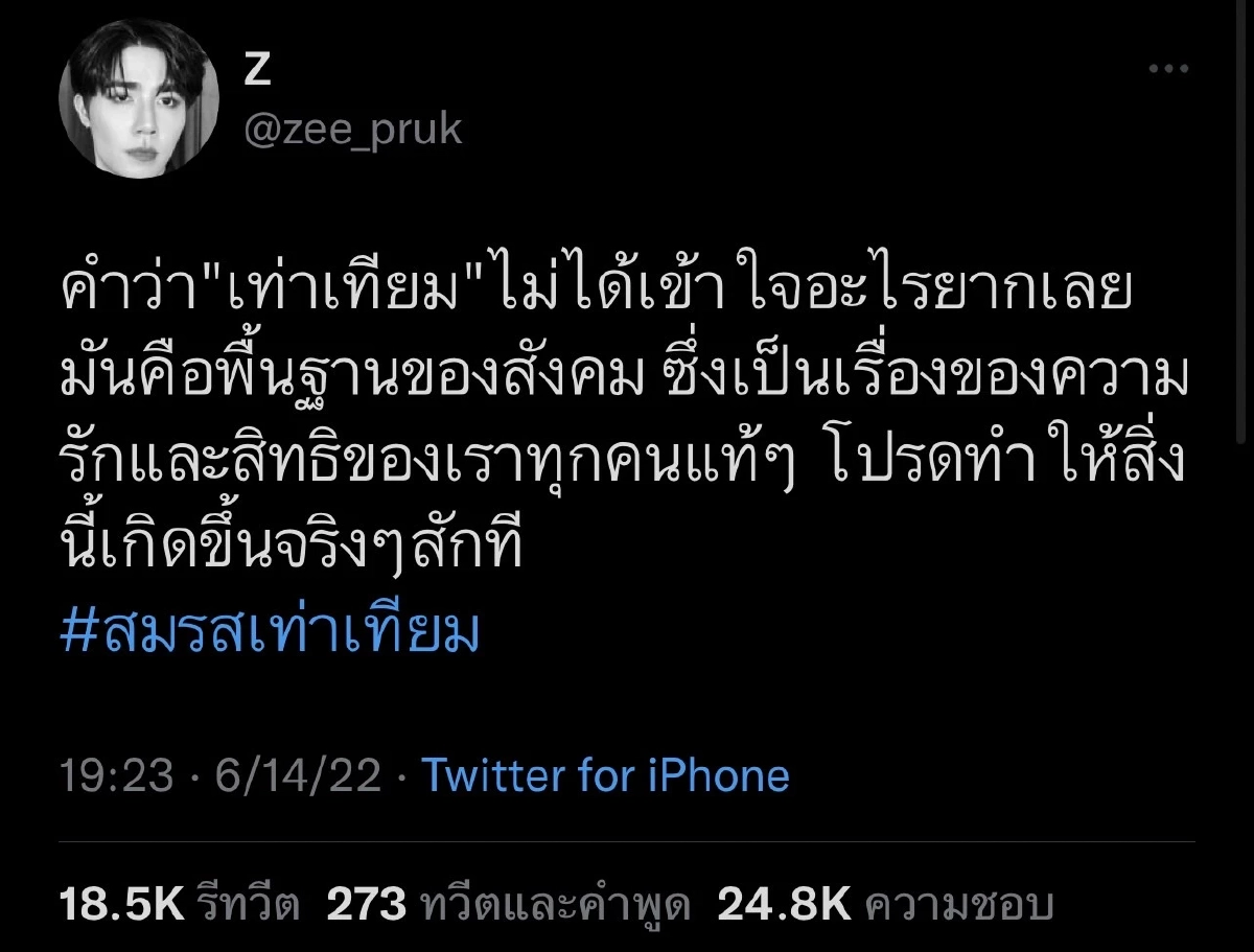 สะเทือนทวิตฯ #สมรสเท่าเทียม ติดเทรนด์ ทัพคนบันเทิงสายวาย ออกโรงตั้งคำถาม