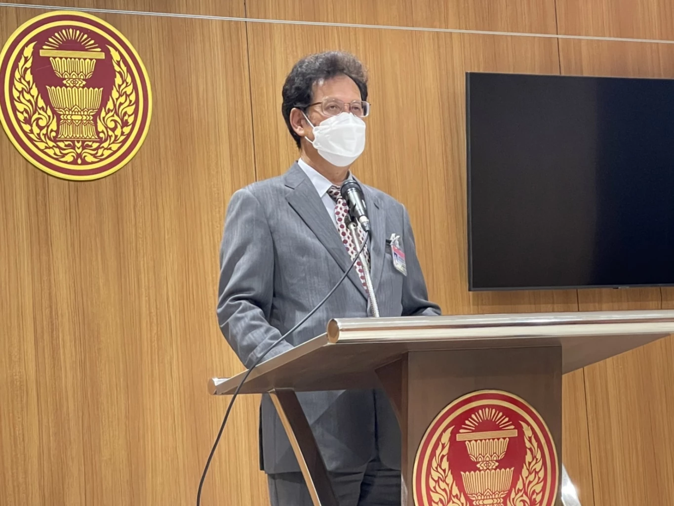 "ประธานรัฐสภา" อาการดีขึ้นแล้วผลตรวจ ไม่ติด "โควิด"