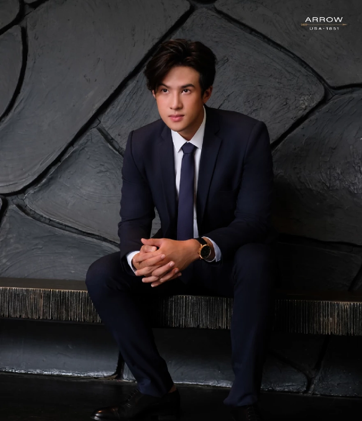 เจมส์ มาร์ นักแสดงหนุ่มรูปหล่อ ลูกครึ่งไทย-ฮ่องกง แบรนด์แอมบาสเดอร์ ของ ARROW 