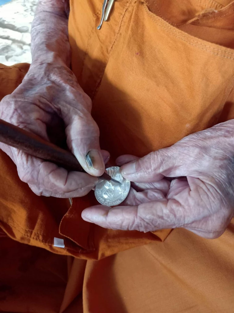 รู้จัก“ ยันต์พระรามง้างศรศิลป์ ” อักขระโบราณ สายปราบปราม แห่ง วัดทุ่งนาใหม่