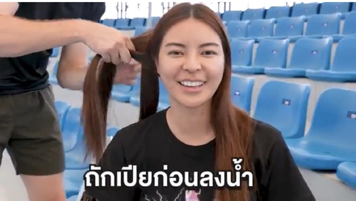มุ้งมิ้ง "เอวา" เปิดความลับ ผมเปียน่ารักของหนู เป็นฝีมือช่างคนนี้?