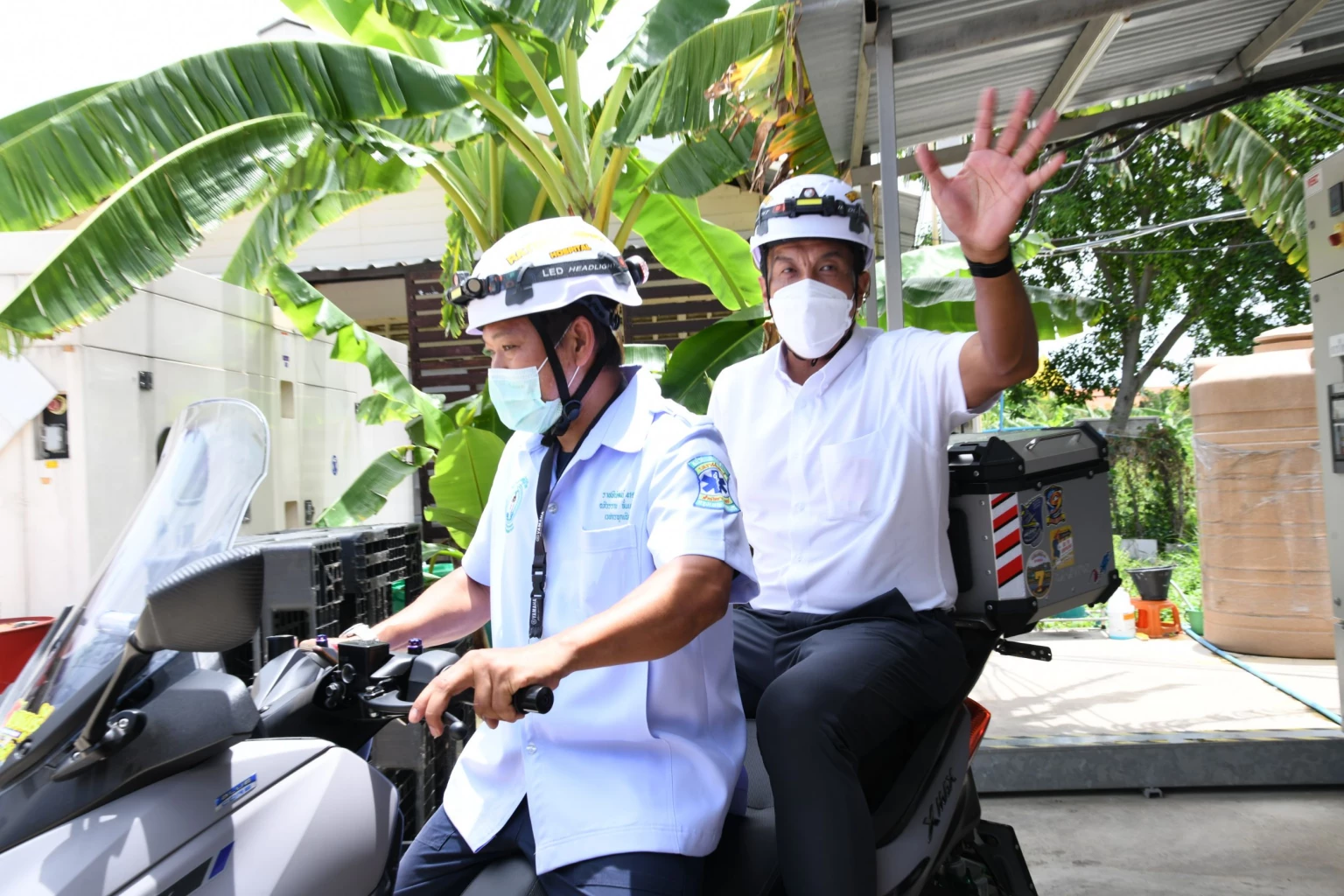 "ชัชชาติ" ให้กำลังใจบุคลากรทางการแพทย์ช่วงหยุดยาว พร้อมติดตาม"โควิด-19"