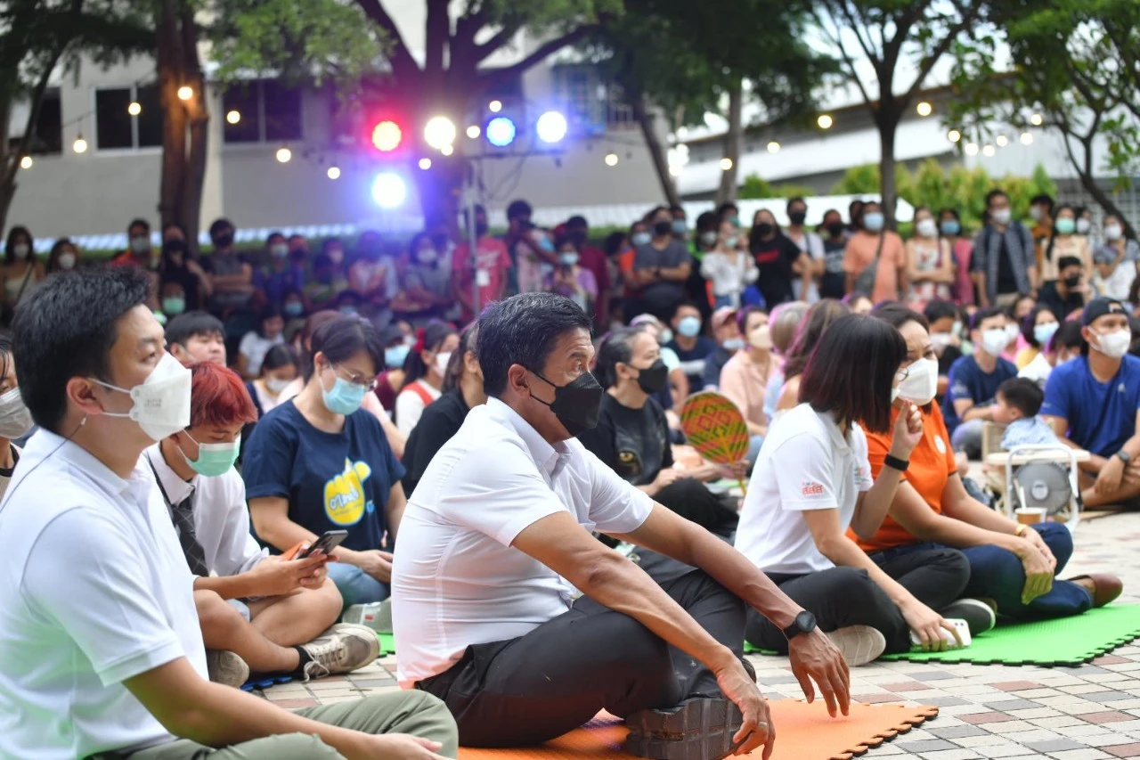 "ผู้ว่าฯ" "ชัชชาติ" แวะเที่ยวงาน “บางกอก กำลังดี...ที่ฝั่งธน”