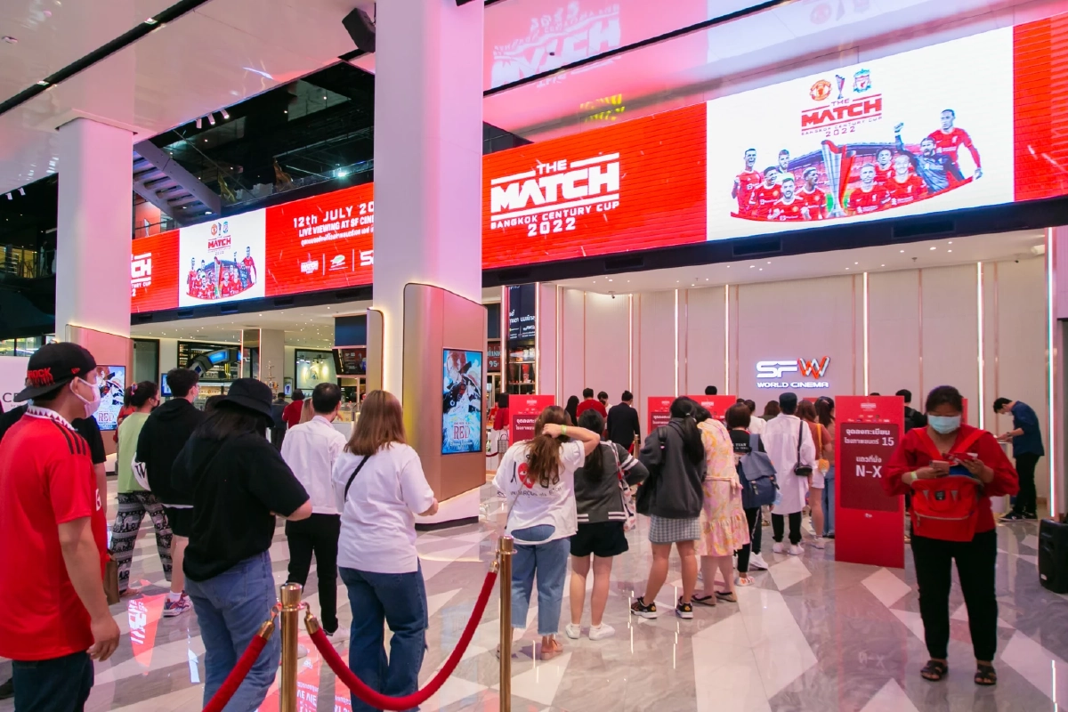 ฟินทั้งโรงกับ"พี่แจ็ค"และศึกแดงเดือดบนจอยักษ์ ครั้งแรกในไทยที่เอส เอฟ