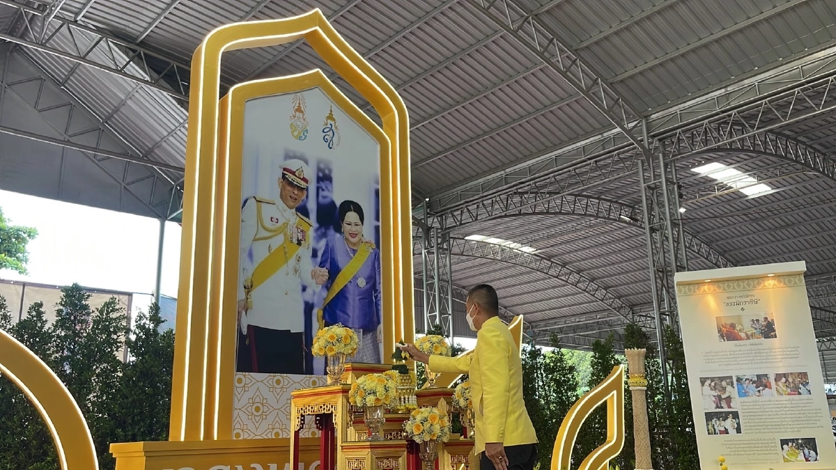 "พิธีเจริญพระพุทธมนต์"  เพื่อสืบสานพระราชปณิธาน ธรรมราชินี