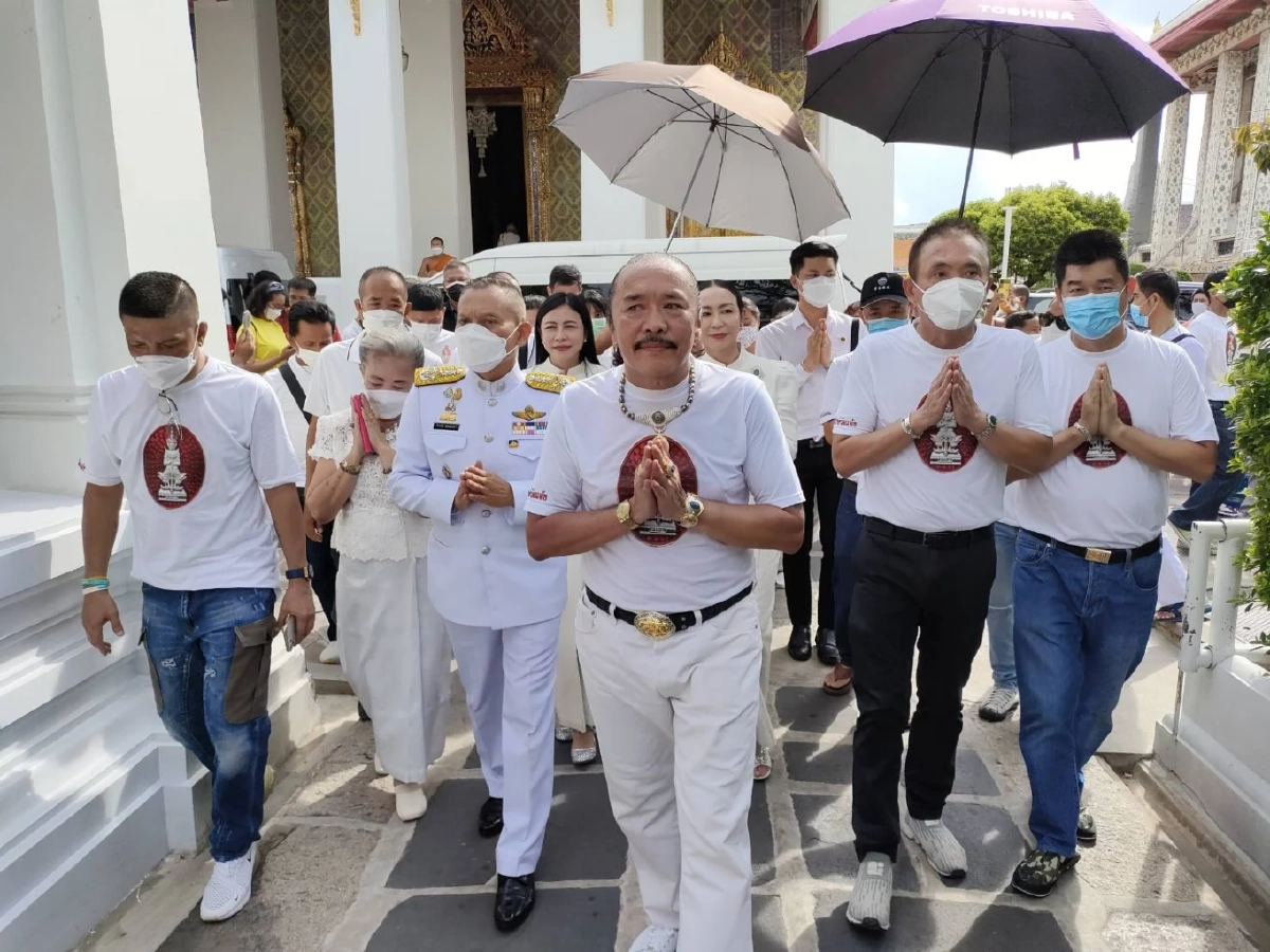 พิธีบรรจุพระบรมธาตุในพระเกศหลวงพ่อแจ้ง เบิกเนตรสมโภช รูปหล่อ"พญายักษ์"