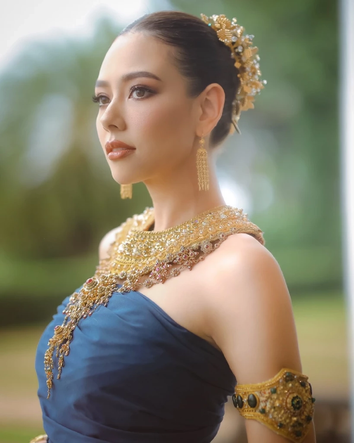 อึ้ง "แซมมี่" รำนำขบวนถวายพ่อปู่พญานาค เกิดสายรุ้งทอดยาวขึ้น ราวปาฏิหาริย์