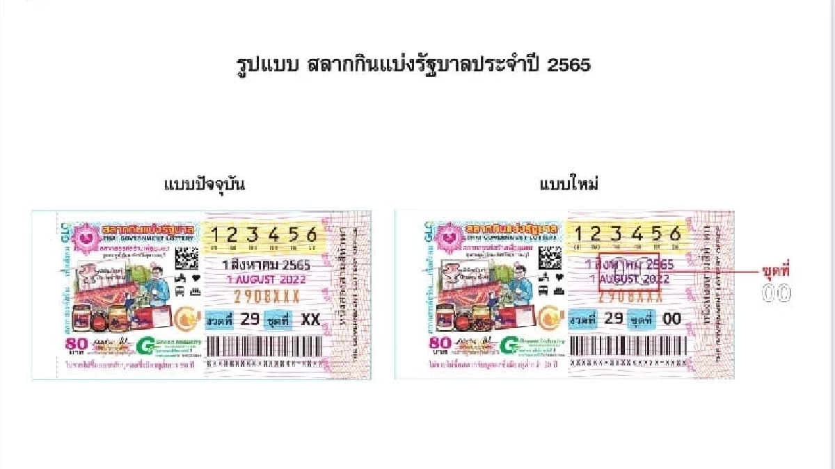 แก้ปัญหา "หวยทิพย์" กองสลากฯ แจ้ง "พิมพ์เลขชุดทับงวดวันที่" เริ่ม 1 ส.ค.65