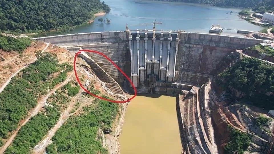 เขื่อนน้ำเทิน 1 เมืองปากกะดิง แขวงบอลิคำไซ