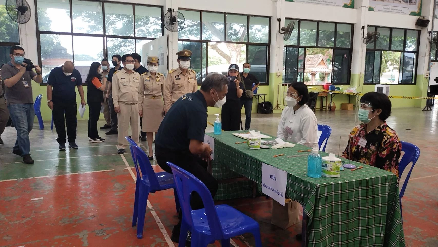 ประธานกกต. ตรวจความพร้อมเลือกตั้งซ่อมลำปาง เขต 4 วันที่10 ก.ค. 2565