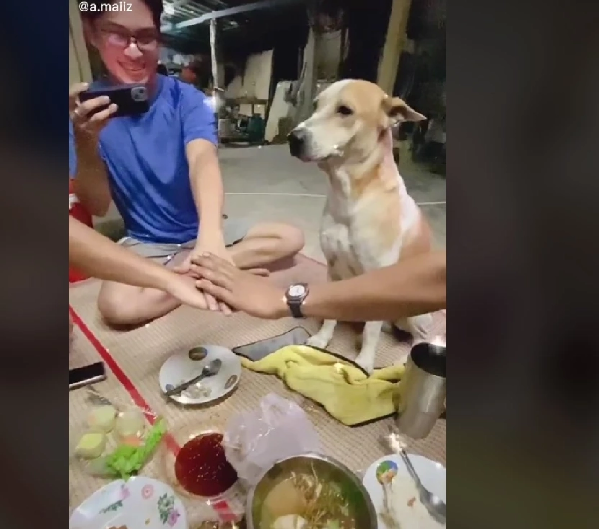 คลิปน่ารัก "น้องหมา" ขอร่วมวงด้วย จะเกิดอะไรขึ้น