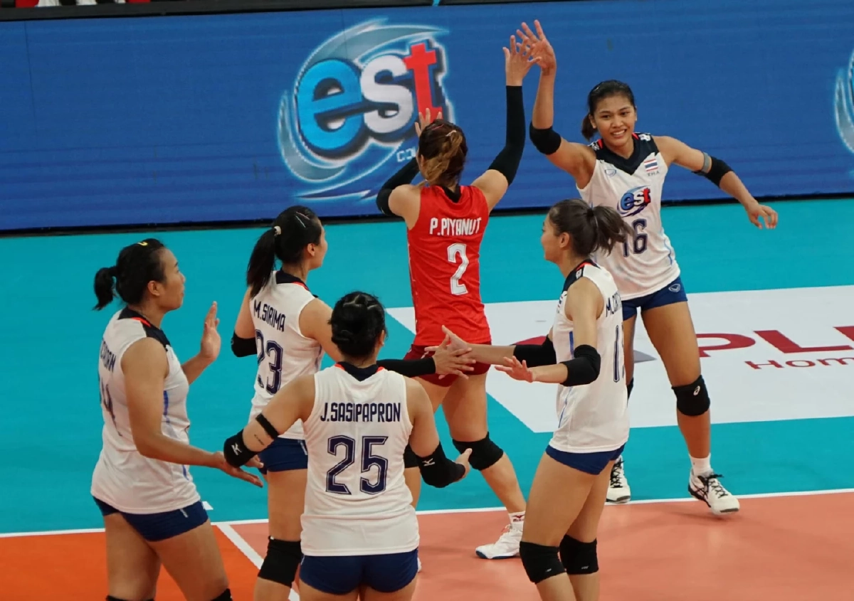 เปิดสถิติ "วอลเลย์บอลหญิง" ทีมชาติไทย ดวล ฟิลิปปินส์ ศึก เอวีซี คัพ 2022