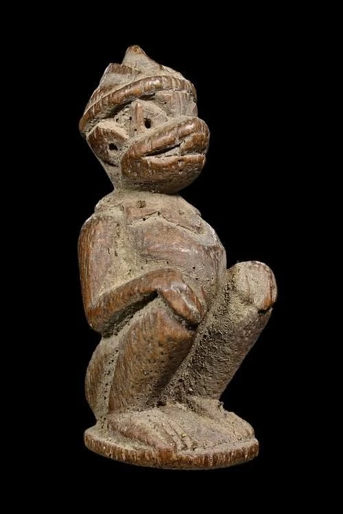 หนุมานไม้แกะ หลวงพ่อสุ่น วัดศาลากุน นนทบุรี