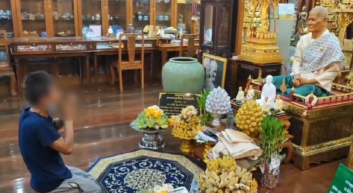 รวบโจรคลุมหน้า  งัดพิพิธภัณฑ์"คุณแม่บุญเรือน" ได้ทรัพย์สินกว่า 5.8 ล้านบาท