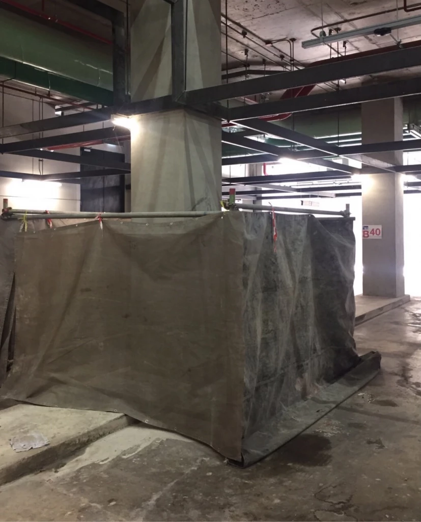 เสาตอหม้ออาคารรัฐสภาแห่งใหม่