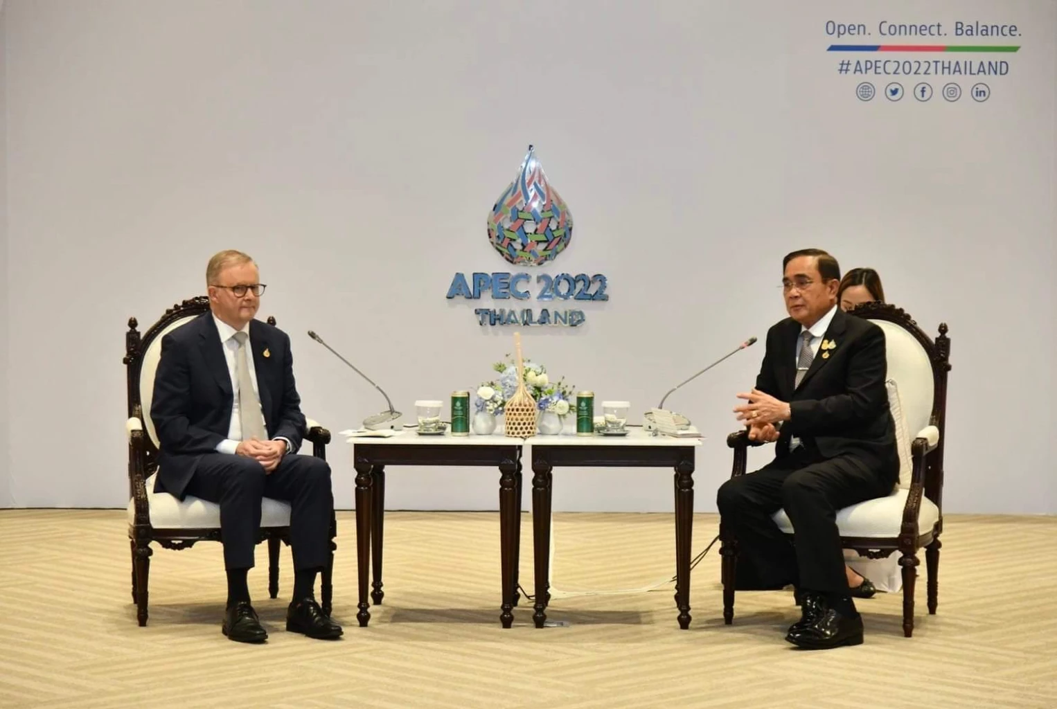 นายกฯหารือ นายกรัฐมนตรีออสเตรเลีย