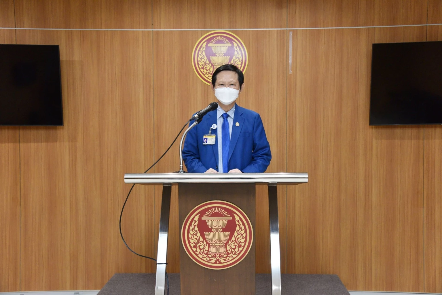 นพ.ระวี มาศฉมาดล หัวหน้าพรรคพลังธรรมใหม่