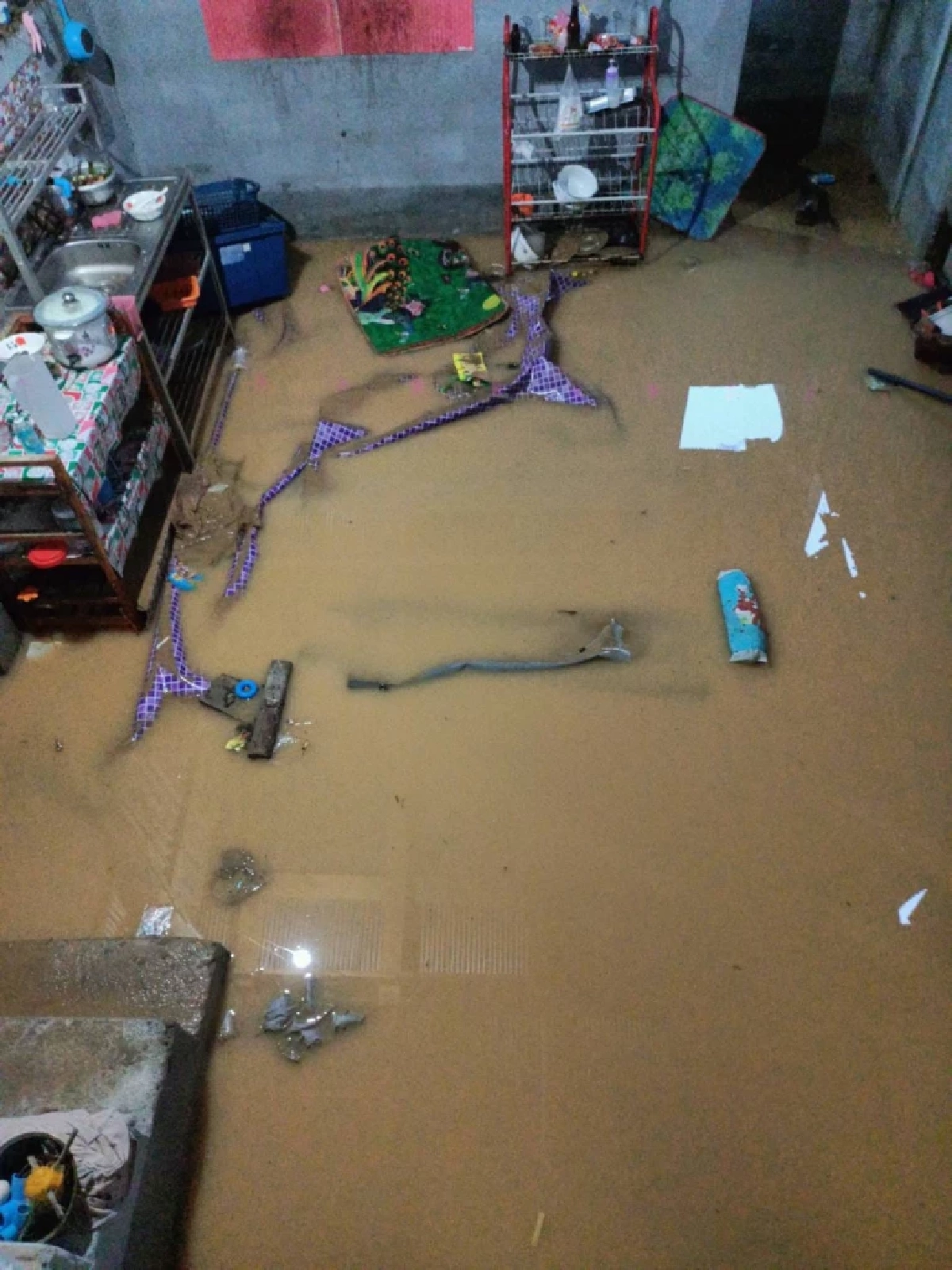 น้ำท่วมบ้านเรือนปชช.จ.ยะลา 