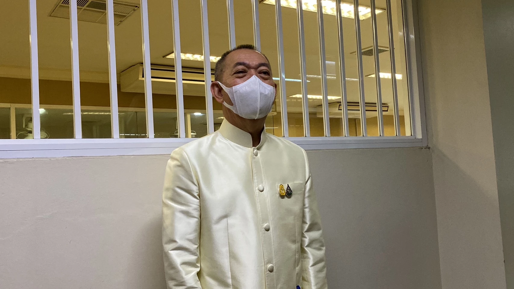 นายเฉลิมชัย ศรีอ่อน เลขาธิการพรรคประชาธิปัตย์