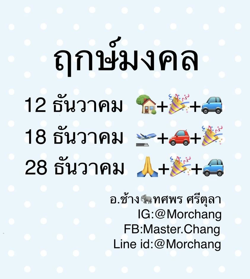 เปิด ฤกษ์ดี ฤกษ์มงคล เดือน "ธันวาคม" หมอช้าง ชี้มีแค่ 3 วัน