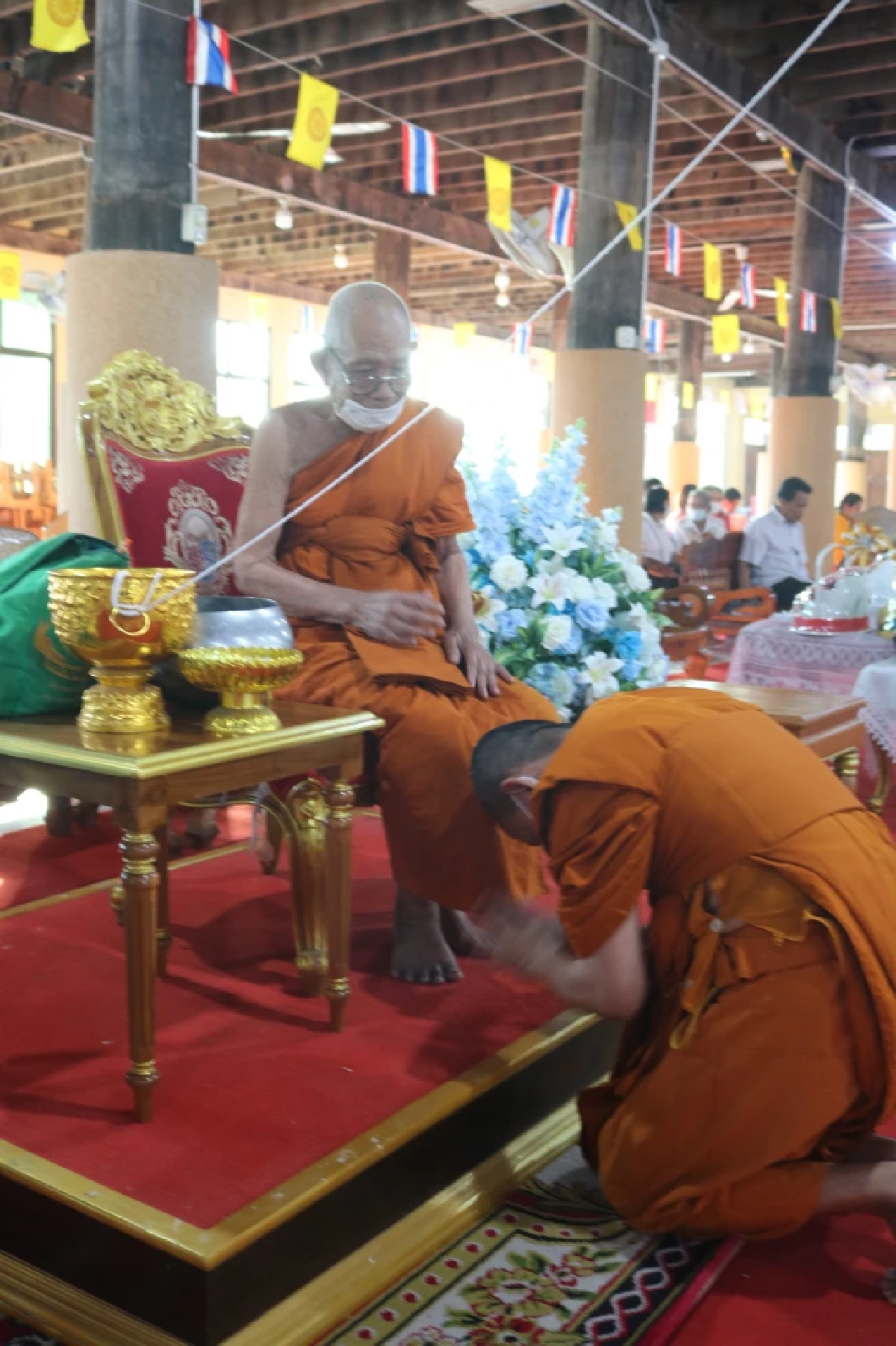 แสดงมุทิตาจิต อายุวัฒนมงคล 7 รอบ หลวงพ่อทวน วัดอุทุมพราราม สุพรรณบุรี