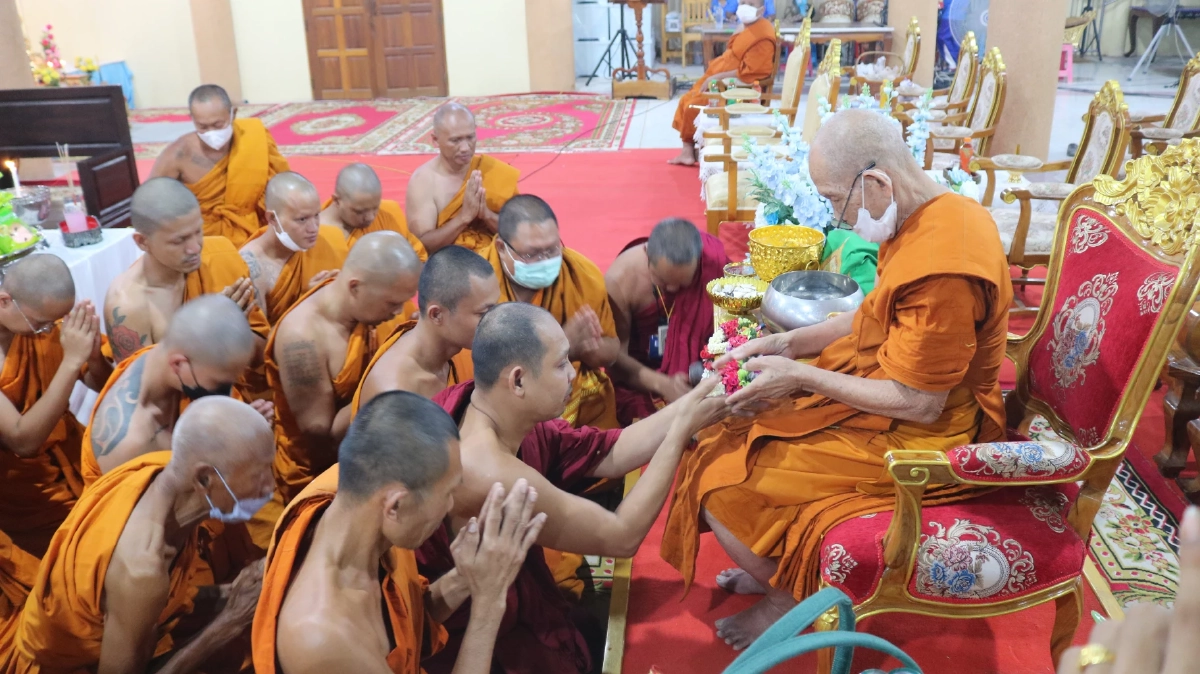 แสดงมุทิตาจิต อายุวัฒนมงคล 7 รอบ หลวงพ่อทวน วัดอุทุมพราราม สุพรรณบุรี