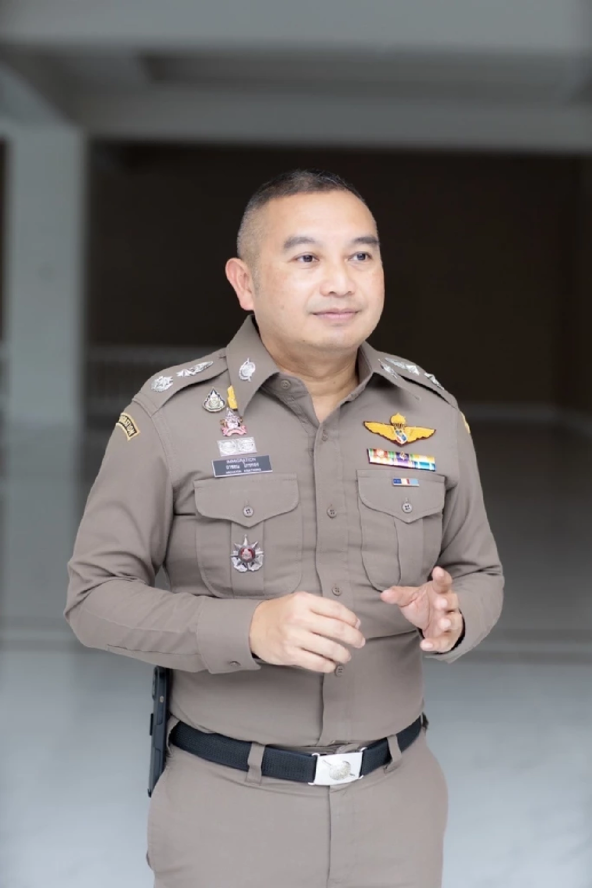 พล.ต.ต.อาชยน ไกรทอง โฆษกตร.