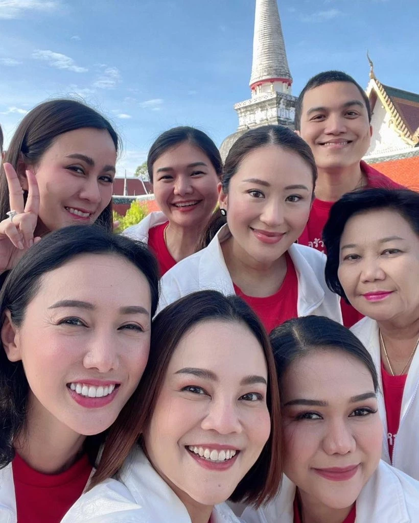 งอิ๊ง และคนใกล้ชิดในวันลุยนครศรีธรรมราช